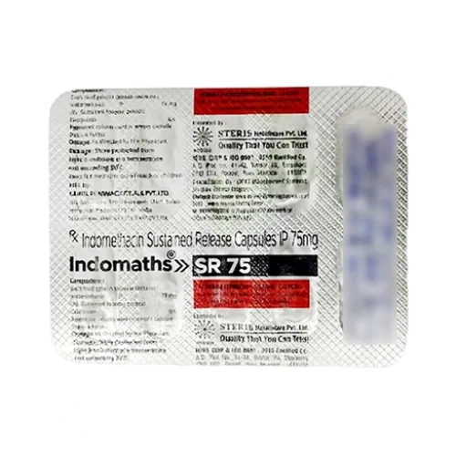 Indomethacin 75mg SR Capsules