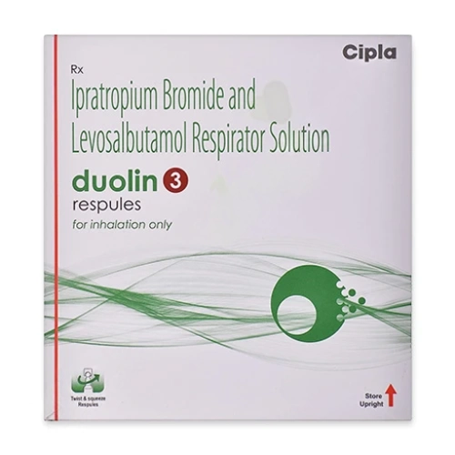 Ipratropium Bromide-Albuterol/Salbutamol 500mcg-1.25mg (Soln) 2.5ml