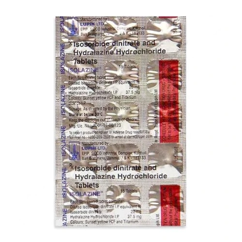 Isosorbide Dinitrate-Hydralazine 20mg-37.5mg