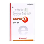 Lamivudin-Tenofovir disoproxil fumarate-300mg-300mg
