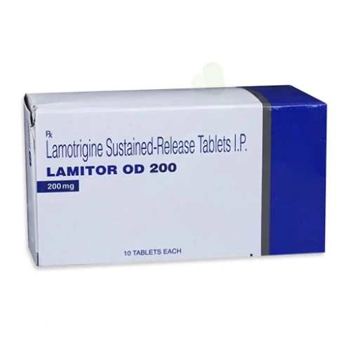 Lamotrigine 200mg OD