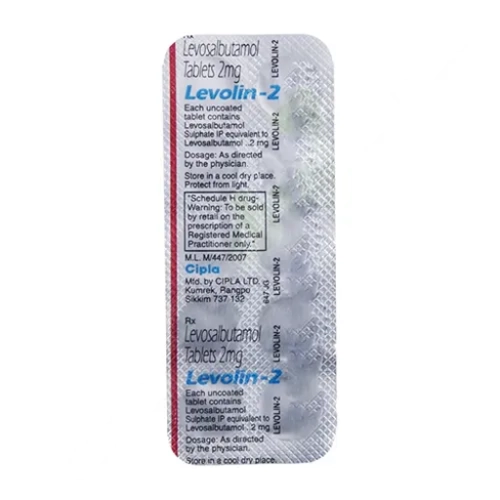 Levalbuterol/Levosalbutamol 2mg