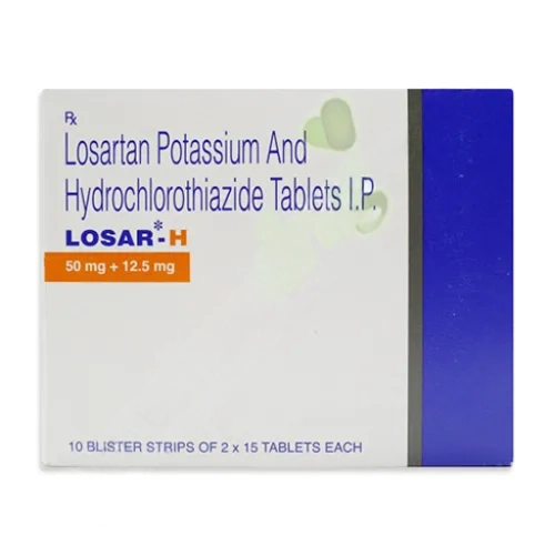 Losartan-Hydrochlorothiazide 50mg-12.5mg