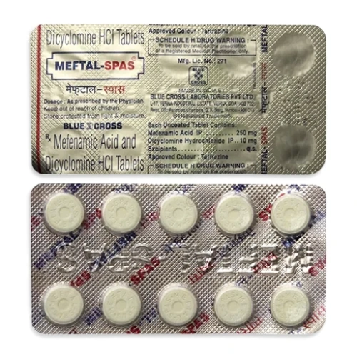 Mefenamic Acid-Dicyclomine 250mg-10mg
