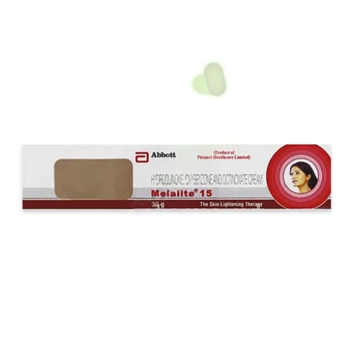 Melalite 15 Cream 30g(Hydroquinone-Oxybenzone-Octinoxate)