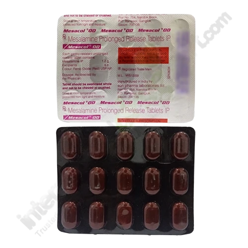 Mesalamine-Mesalazine 1200mg