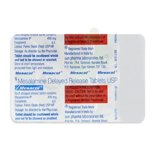 Mesalamine-Mesalazine 400mg