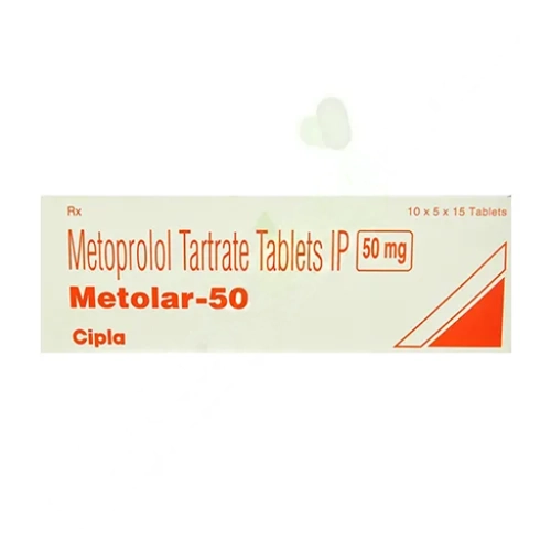 Metoprolol 50mg Tablets