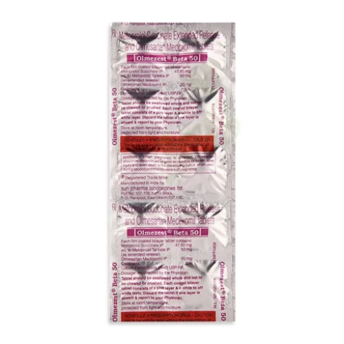 Metoprolol-Olmesartan 50mg-20mg