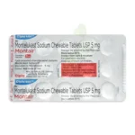 Montelukast 5mg (Chewable Tablets)