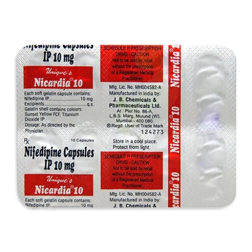 Nifedipine 10mg