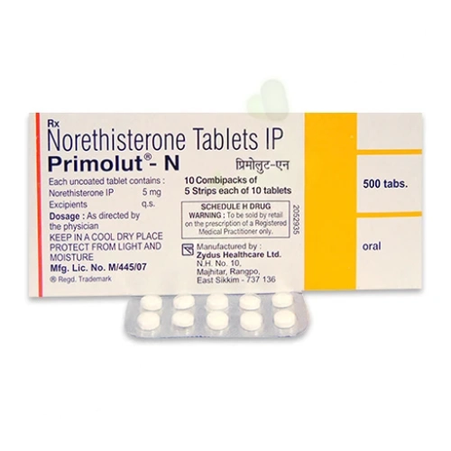 Norethindrone/Norethisterone 5mg
