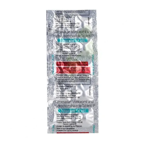 Olmesartan-Hydrochlorothiazide 20mg-12.5mg