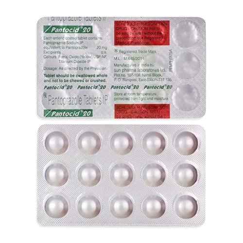 Pantoprazole 20mg