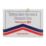 Chlorzoxazone 500mg-Paracetamol 325mg-Diclofenac 50mg