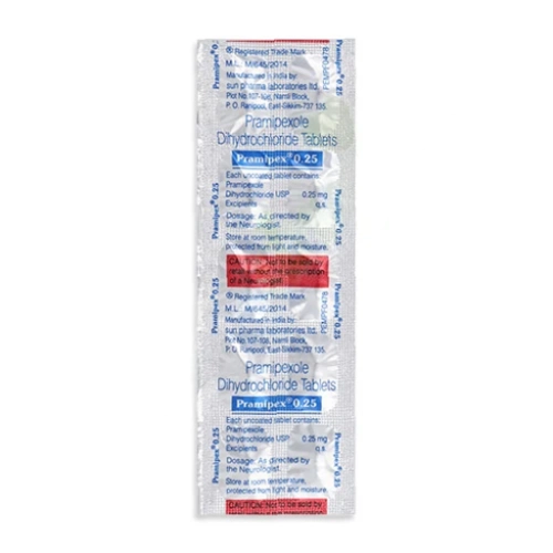 Pramipexole 0.25mg