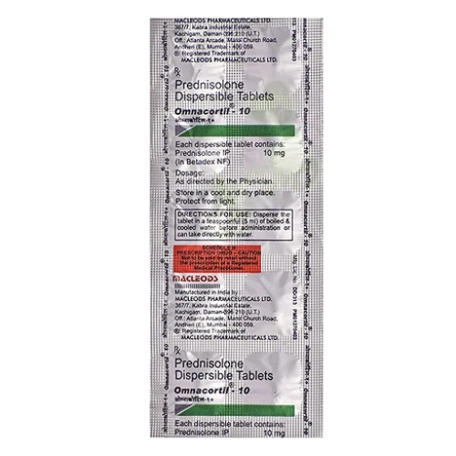 Prednisone/Prednisolone 10Mg Tablets