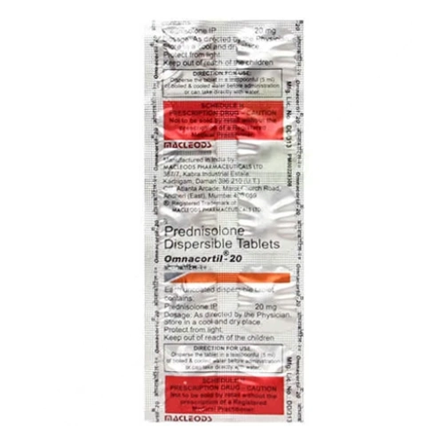 Prednisone/Prednisolone 20Mg Tablets