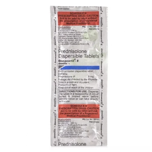 Prednisone/Prednisolone 5 mg Tablets