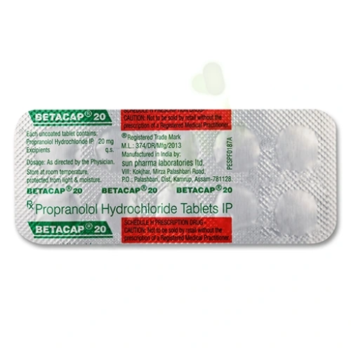 Propranolol 20mg