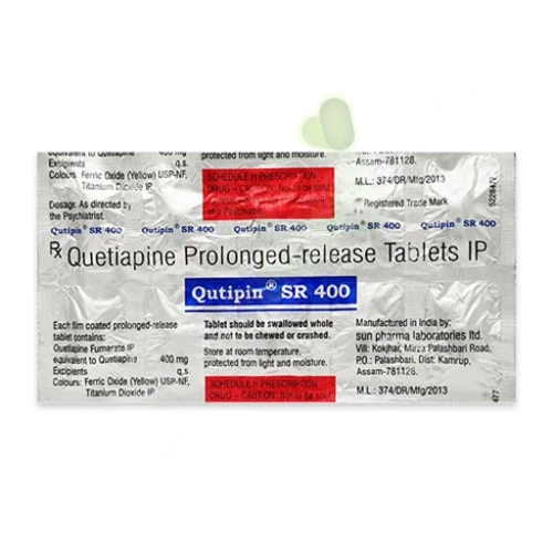 Quetiapine 400mg XR
