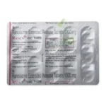 Ranolazine 1000mg ER