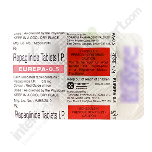 Repaglinide 0.5mg