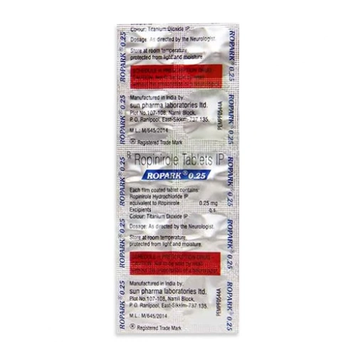 Ropinirole 0.25mg