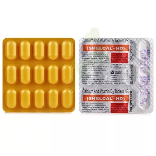 Shelcal HD (Calcium-Vitamin D3)