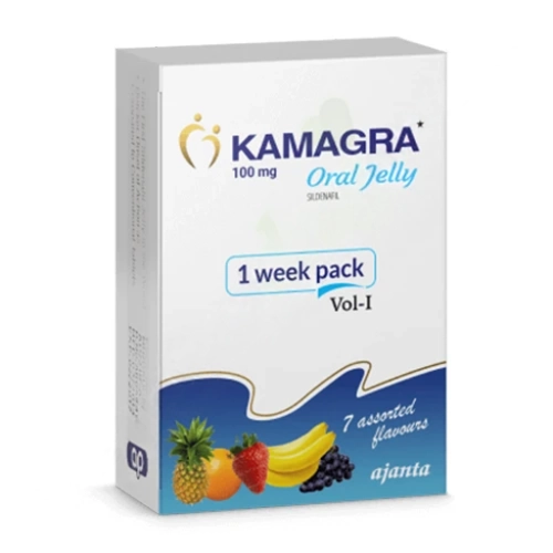 Sildenafil Citrate Oral Jelly 100mg-5gm (1 Week Pack)