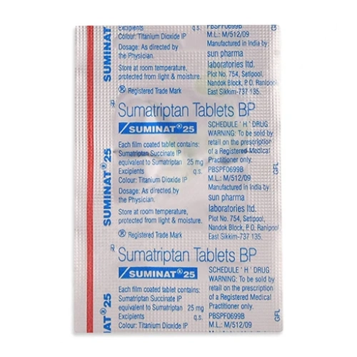 Sumatriptan 25mg