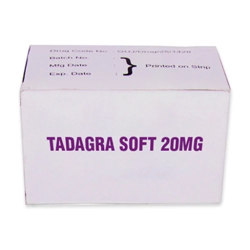 Tadalafil 20mg Soft Tablets (Sublingual)