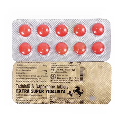 Tadalafil-Dapoxetine 40mg-60mg