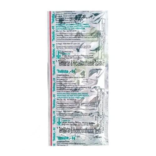 Telmisartan-Hydrochlorothiazide 40-12.5mg