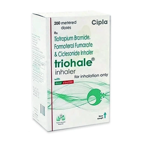 Tiotropium-Formoterol-Ciclesonide 9mcg-6mcg-200mcg Inhaler 120 Doses