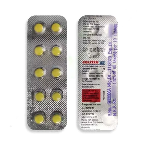 Tolterodine 1mg
