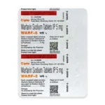 Warfarin 5mg Tablets