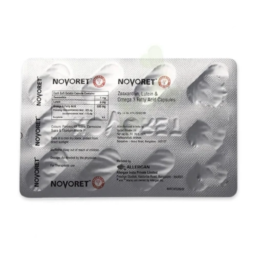 Zeaxanthin-Lutein-Omega 3 fatty Acids 1mg-5mg-500mg