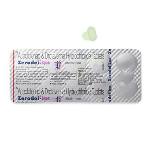 Drotaverine-Aceclofenac 80mg-100mg
