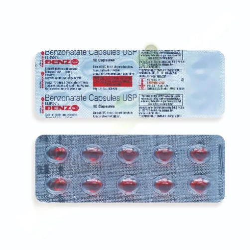 Benzonatate 100mg Soft Gelatin Capsules
