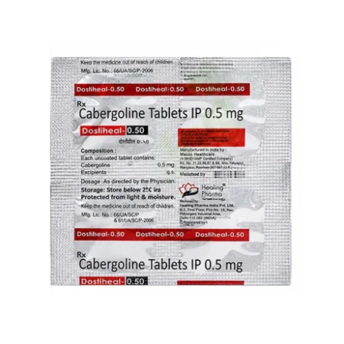 Cabergoline 0.5mg