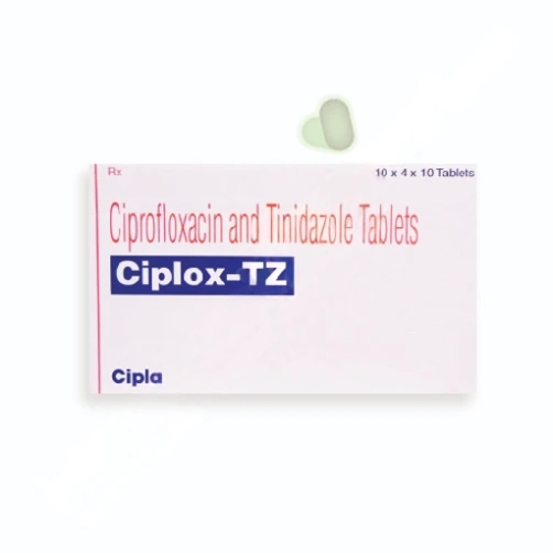 Ciprofloxacin-Tinidazole 500mg-600mg