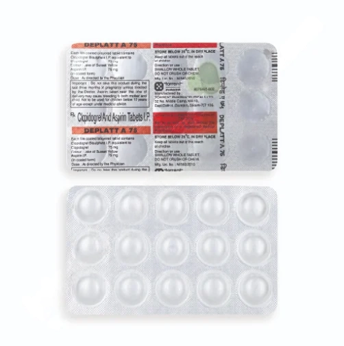 Clopidogrel-Aspirin 75mg-75mg