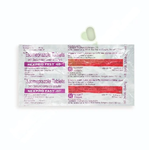 Esomeprazole 40mg (With Sodium Bicarbonate As Buffer)