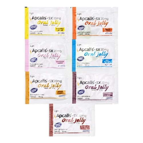 Tadalafil 20mg oral jelly 5gm